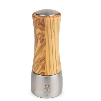 Peugeot Madras USelect Molinillo De Pimienta Marr&oacute;n Madera