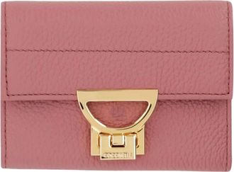 Coccinelle Portafoglio Classico in Pelle - - Accessories - Donna - Rosa - ONE SIZE
