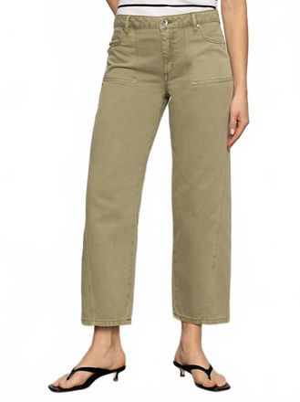 Sanctuary District High Rise Column Ankle Jeans In Bamboo