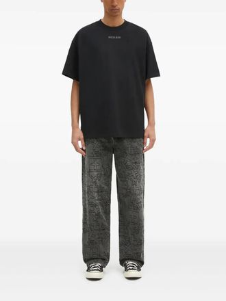 Ksubi logo-motif T-shirt - Black