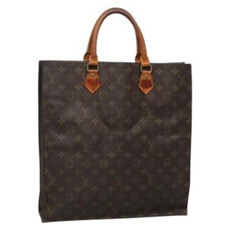 Louis Vuitton Pre-owned Tote Bags, female, Brown, Size: ONE SIZE Pre-owned Sac Plat Hand Bag