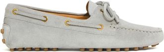 Tod's Gommino Moccasin - Dames - Bootschoenen - Blauw - 37 1/2 EU - Leer - Schoenen