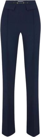Elisabetta Franchi Mujer, Pantalones, Azul, Talla: L
