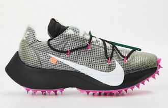 Off-white Womens Nike Low Top Round Toe Sneakers - Multi - Size: 5.5