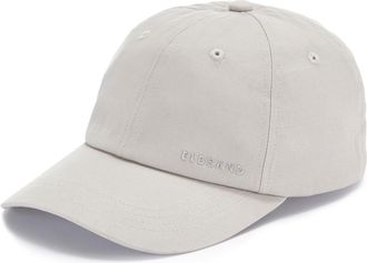 Elbsand Schirmm&uuml;tze ELBSAND Cap, Damen, grau (hellgrau), Materialmix, clean, unifarben, M&uuml;tzen Schirmm&uuml;tze, Sommerm&uuml;tze, Basecap, Kopfbedeckung VEGAN