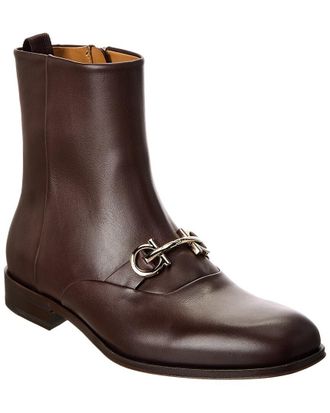 Ferragamo Geremia Leather Boot