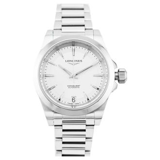 Longines Conquest 34mm Automatisch Horloge - Dames - Horloges - Grijs - ONE Size - Accessoires