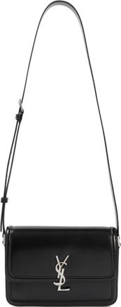 Saint Laurent Solferino Handtas - Dames - Schoudertassen - Zwart - ONE Size - Leer - Tassen