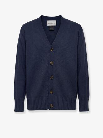 Amaranto Cardigan in misto lana e cashmere - AMARANTO - gender_Man