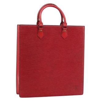 Louis Vuitton Pre-owned Tote Bags, female, Red, Size: ONE SIZE Pre-owned Vintage Leather Tote Bag