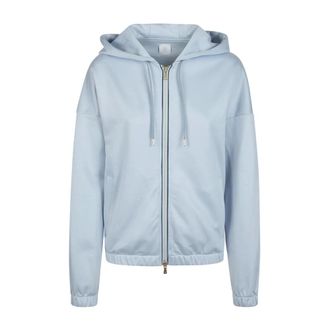 Eleventy Full-zip Hoodie - female - Eleventy - Zip-throughs - Blue - M - Sweatshirts & Hoodies