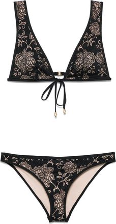 Zimmermann Bikini Tallow Lace - Nero