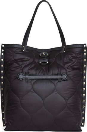 Zanellato Tassen, Dames, Zwart, ONE Size, Katoen, Tote Bag