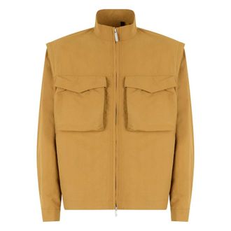 K-Way Orian Jacket - Heren - Zomerjassen - Geel - XL - Katoen - Jassen