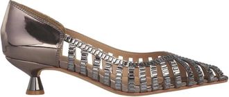 Alma En Pena Mini Spiegel Effect Schoen - Dames - Pumps - Grijs - 38 EU - Schoenen