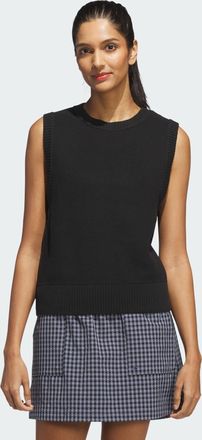 adidas adidas Performance Womens Ultimate365 Knit Tour Vest - Black - Size X-Large