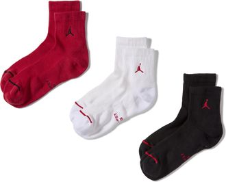 Nike Jordan Everyday Elevated Ankle Socks (3 Pairs) in Multicolor | IR6320-901