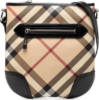 Burberry Pre-owned Burberry Supernova Check Coated Canvas Dryden Crossbody Ladies S81L7806M2AGSE4H