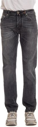 Jacob Cohen Limited Edition Denim Jeans - Heren - Regular Fit Jeans - Grijs - W32 - Denim - Jeans