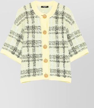 Balmain cropped jacket