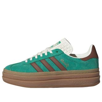 adidas (WMNS) adidas Gazelle Bold Green Brown JP8045