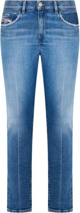 Diesel Slim-fit Jeans, male, Blue, Size: W29 D-Strukt Jeans