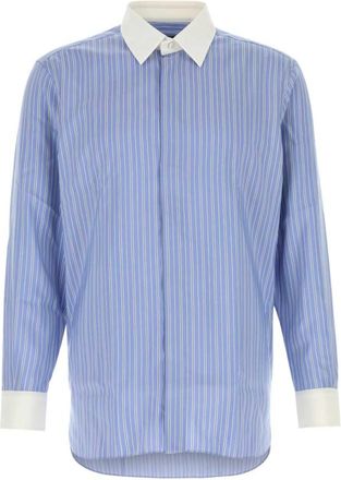 Tom Ford Light Blue Stripes Shirt