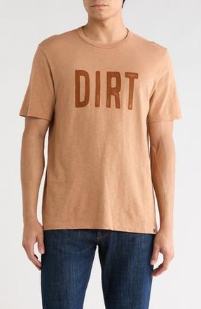Faherty Dirt Sunwashed Organic Cotton Graphic T-Shirt in Bronze at Nordstrom Rack, Size Xx-Large