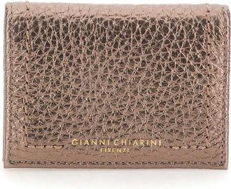 Gianni Chiarini Accessoires, Dames, Bruin, ONE Size, Leer, Bubble Card Holder