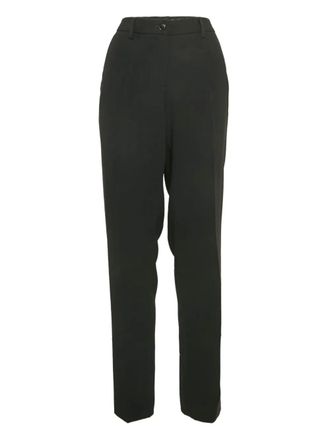 Emporio Armani Twill broek - Zwart