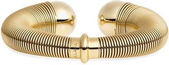 Alaia Spiral Cuff Bracelet in Or at Nordstrom