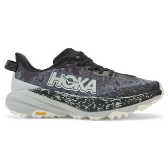 Hoka One One Hoka Speedgoat 6 Textile Mens Running Trainers - Black Stardust - Size:UK 11