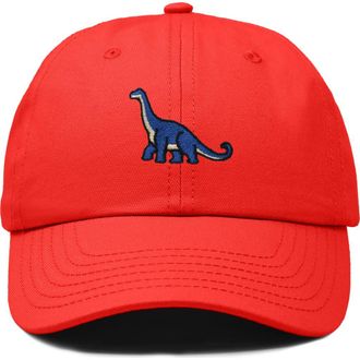 Dalix Brachiosaurus Dad Cap in Red at Nordstrom
