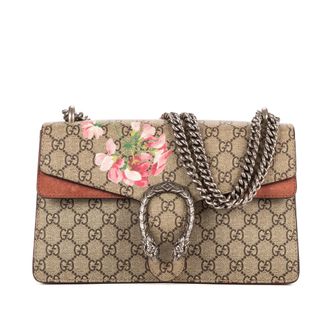 Gucci Pre-owned Womens Blooms Dionysus Small Shoulder Bag - Beige - One Size