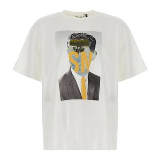 Undercover T-Shirts, male, White, 2XL, Printed T-Shirt