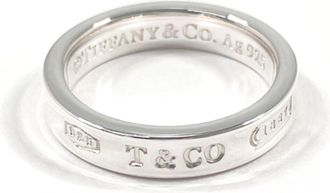 Tiffany & Co. Silver Silver 925 Band Ring (Pre-Owned)