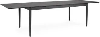BIZZOTTO Ausziehbarer Premium Gartentisch Nebula 200-300 x 100 cm - Anthrazit