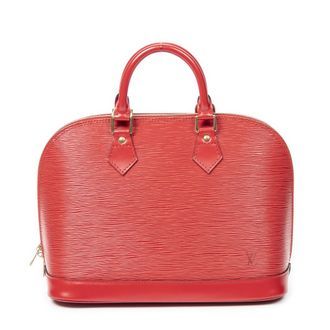 Louis Vuitton Pre-owned Womens Alma PM Handbag - Red - One Size