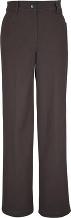 Akris Pantaloni con bottoni - Marrone