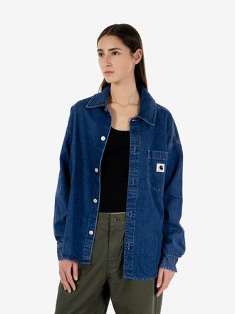 Carhartt Work in Progress W Alta Shirt Jac Blue stone washed