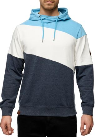 Indicode Kapuzensweatshirt INDICODE INAlami, Herren, Gr. XXL, blau (alaska blau), Sweatware, Obermaterial: 60% Baumwolle, 40% Polyester, regular fit, Rippb&uuml;ndc