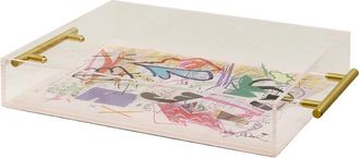 Harp & Finial Songbook Ii Large Acrylic Tray