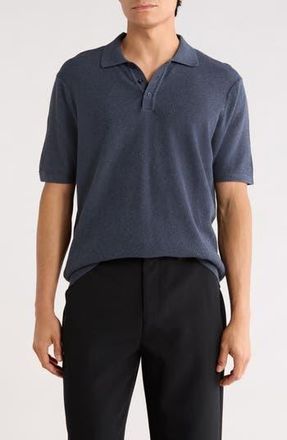 Robert Barakett Becker Polo Sweater in Vintage Blue at Nordstrom Rack, Size Xx-Large