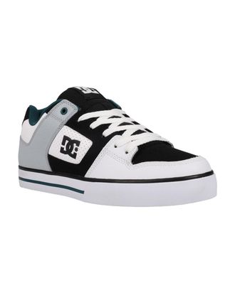 DC Sneaker DC SHOES Pure, Herren, Gr. 7(39), new teal, wei&szlig;, 55.4% Leder, 44.6% Synthetikmaterial, Schuhe Sneaker
