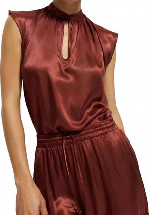 Nation Ltd Jeanne Top In Cinnamon