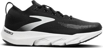 Brooks Womens Glycerin Flex Running Shoe In Black/white