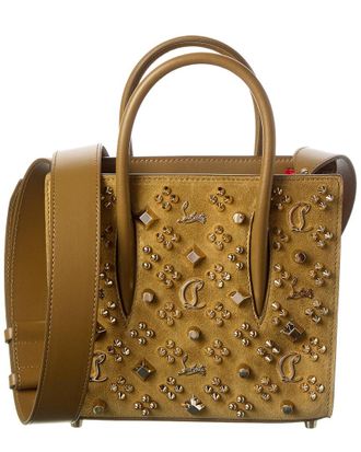 Christian Louboutin Paloma Suede & Leather Tote