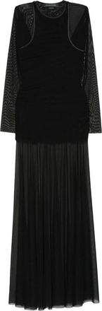 Federico Cina Mujer, Vestidos, Negro, Talla: S