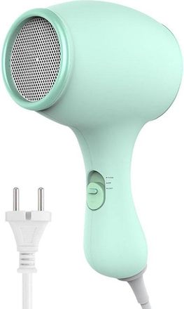 No Brand Secador De Pelo Infantil De Viaje De 550 W, 3 Ajustes De Temperatura, Silencioso, Suave, Con Aire Caliente, Ideal Para El Cuidado Del Cabello De Los N