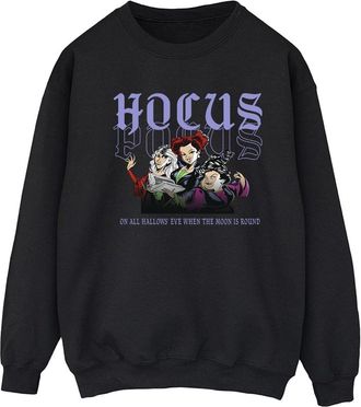 Disney Dames/Dames Hocus Pocus Hallows Eve Sweatshirt (Zwart)